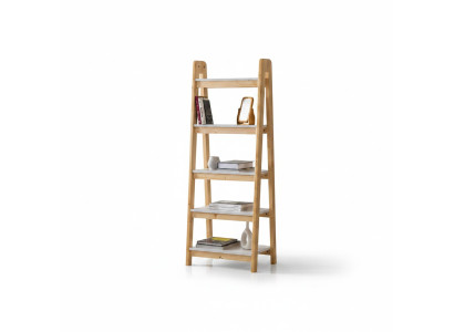 Stylish Beige Bookshelf Designer Filing Cabinet Living Room Furniture