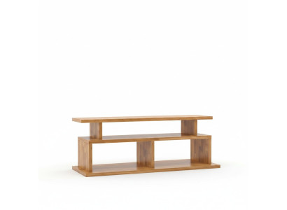 Stylish Brown TV Table Living Room TV Stand Robust Sideboard
