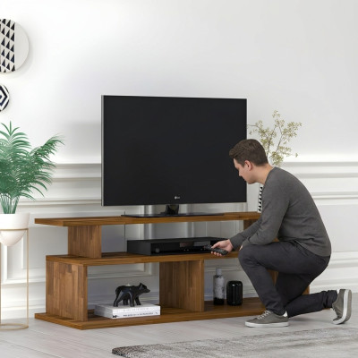 Living room sturdy RTV table TV stand wood sideboard luxury furniture