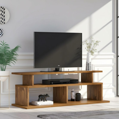 Living room sturdy RTV table TV stand wood sideboard luxury furniture