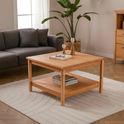 Brown coffee table designer living room wooden side table.