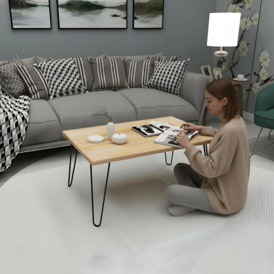 Light beige coffee table designer side table modern living room coffee table