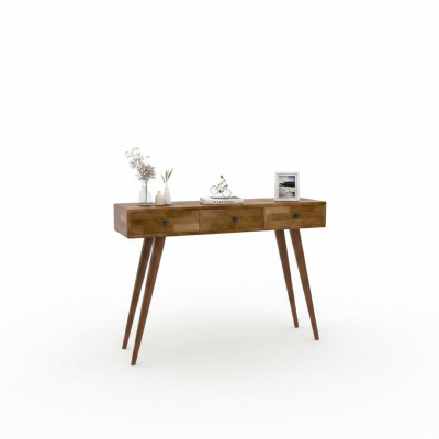 Modern high-quality console table brown wooden table bedroom designer furniture
