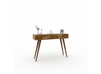 Modern high-quality console table brown wooden table bedroom designer furniture