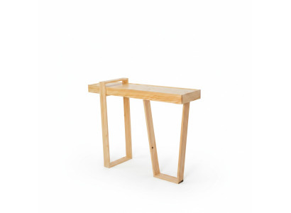 Stylish console table beige living room console modern designer sideboard
