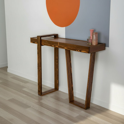 Stylish High-Quality Console Table Brown Living Room Console Modern Designer