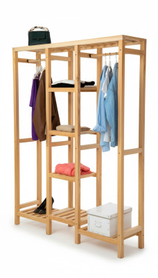 Wardrobe Beige Shelf Closet Wardrobe Furniture Cabinets Wardrobes Wood