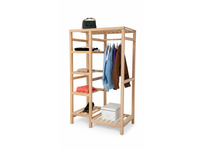 Wardrobe Beige Shelf Cabinet Clothes Wardrobe Furniture Modern Wardrobes Wood