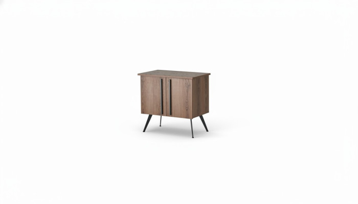 Brown Monochrome Dresser Home Office Storage Modern Design Style