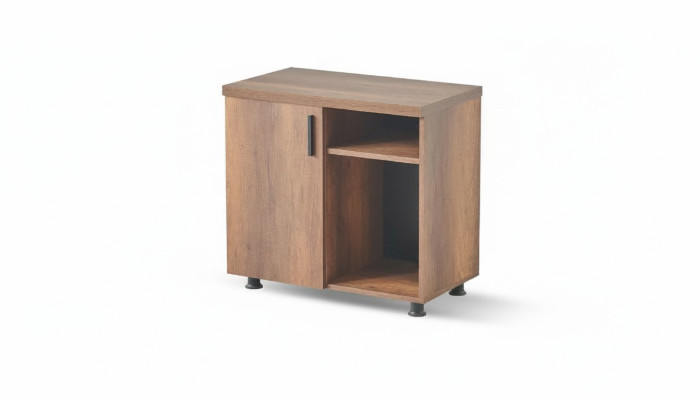 Dresser study room brown monochrome rectangular shape modern design