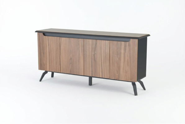 Modern brown home office sideboard luxurious office wood furniture new