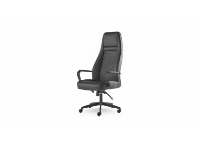 Office chair black swivel chair study modern office wheels leather