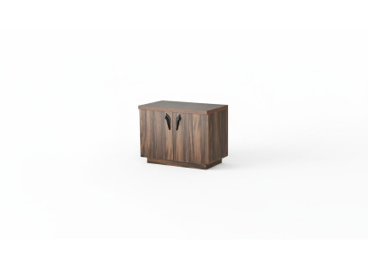 Brown two-door dresser office study modern rectangular sideboard