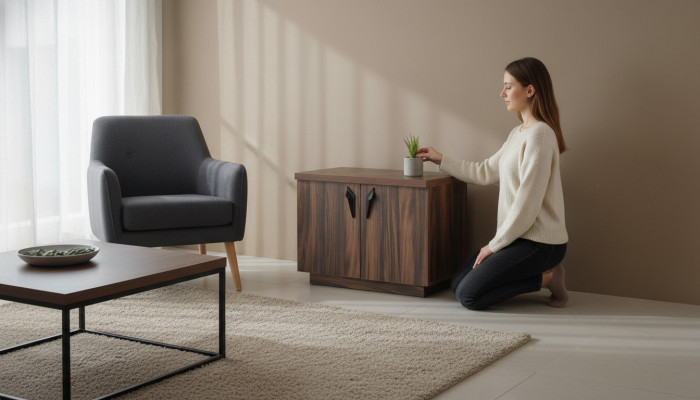 Home office set: office desk, office chair, sideboard, dresser, desk