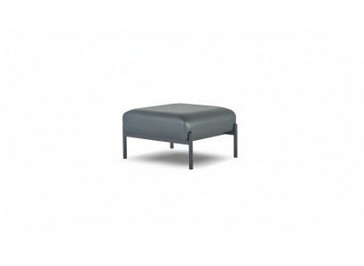 Rectangular leather stool modern black hallway entrance office furniture office
