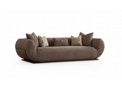 3-seater textile sofa, luxury living room sofa, new modern furniture