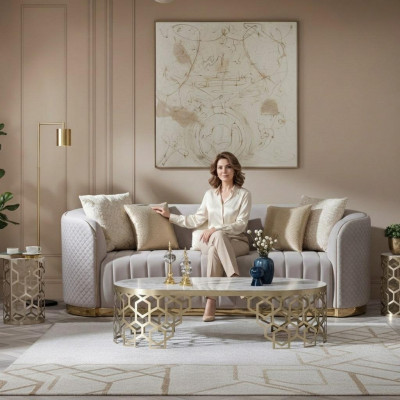 Sofa with 3 seating places