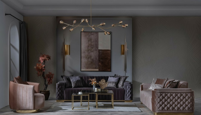 3+3+1 sofa set Modern luxury design