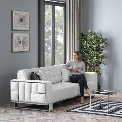 3-seater sofa design soft seat modern material new furniture