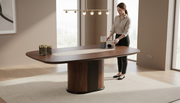 Luxury modern dining table