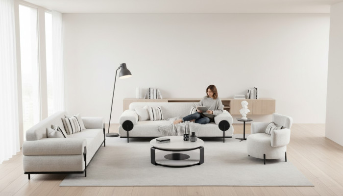 3-seater sofa complete Modern Luxury Design