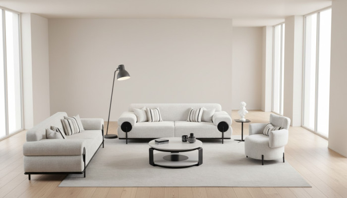 3-seater sofa complete Modern Luxury Design