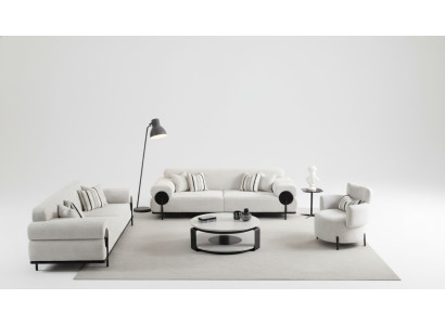 3-seater sofa complete Modern Luxury Design