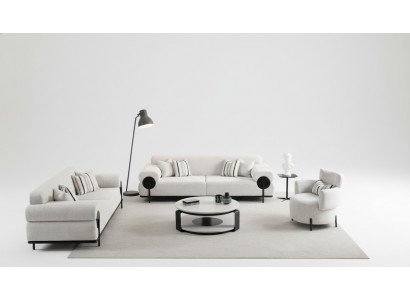 3-seater sofa complete Modern Luxury Design