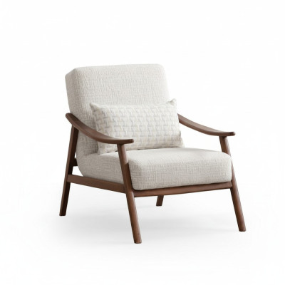 Modern luxury fabric chair for the living room
