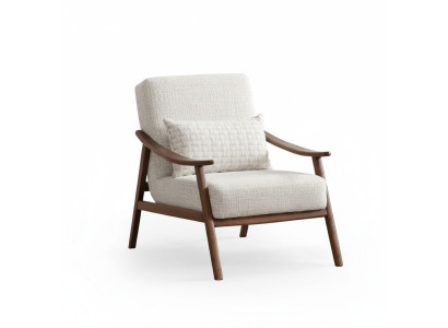Modern luxury fabric chair for the living room