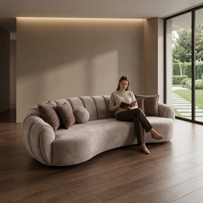 Modern 3-seater sofa