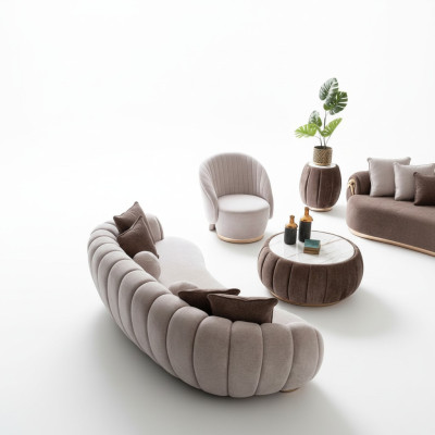 Modern 3-seater sofa