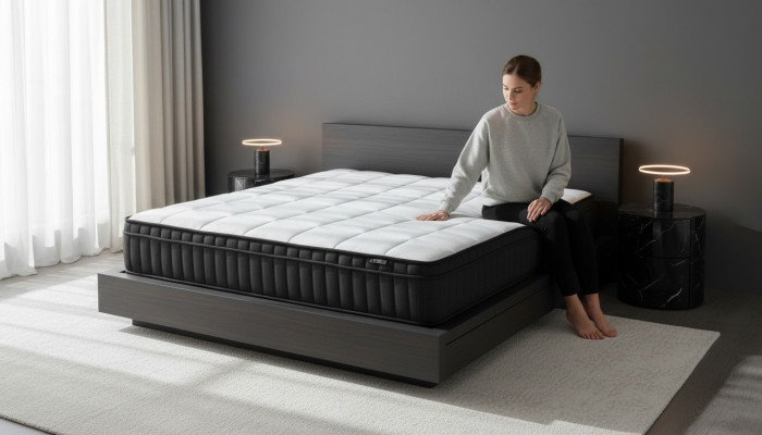 King size orthopedic bed 35cm 100x200cm