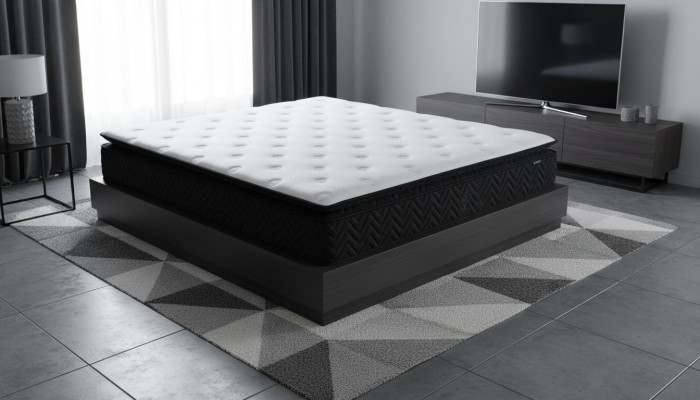 Orthopedic foam mattress for bed made of cold foam 30cm