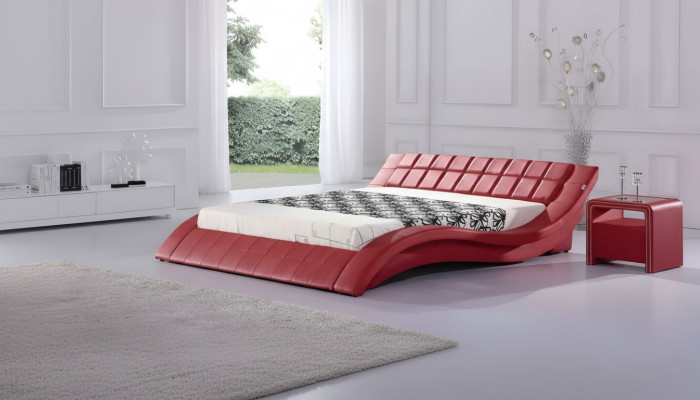 Luxury hotel blanket red 180x200