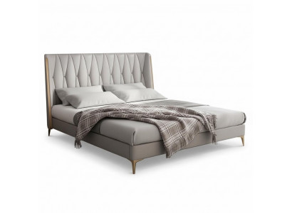 Bed Barnsäng Grezna in gray color