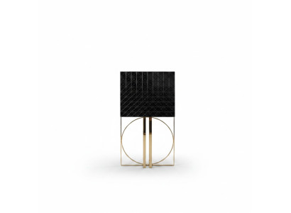 Vitrine Wohnzimmer Modern Luxus Edelstahl Holz Schrank Designer Bar Schränke Neu
