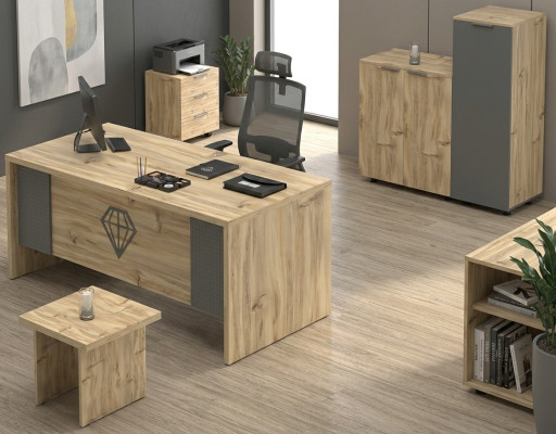 Common wooden office set nightstand chest of drawers