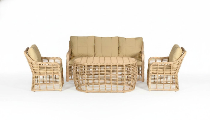 Garden seating set sofa table chair veranda seating groups modern luxury new