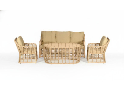 Garden seating set sofa table chair veranda seating groups modern luxury new