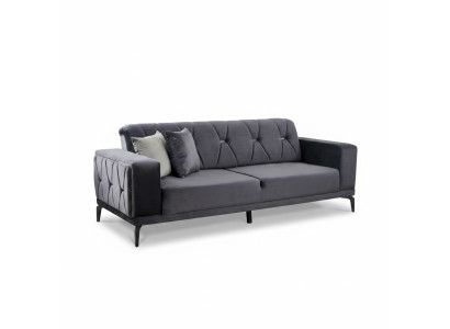 Sofa 3-Sitzer Couch Kanapee Polstermöbel Sitzsofa Relaxcouch Wohnzimmerbank