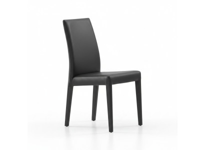 Esszimmerstuhl Sitzmöbel Modern Design Holz Schwarz Luxus Möbel Lehnstuhl Stuhl