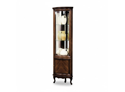 Eckvitrine Schaukasten Glasvitrine Glasschrank Regalvitrine Vitrine Schrank