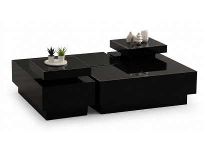 Designer Couchtisch  Luxus Holz stilvolle Beistelltische modernes Wohnambiente