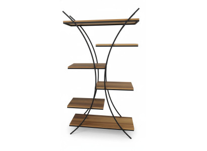 Holzregal  Bücherregal Wandregal Aktenregal modernes Standregal für Büro Zuhause