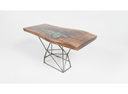 Couchtisch Braun Modern Design Holz Rechteckig Hochwertig Möbel Wohnzimmer