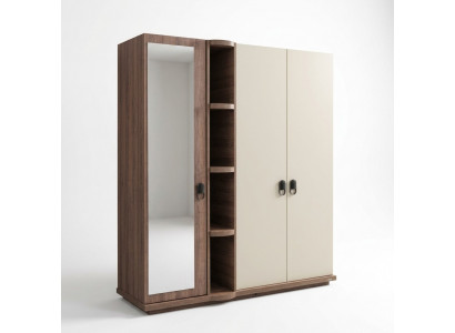 Kleiderschrank Design Luxus Schrank Top-Qualität  Modern Stil Schlafzimmer Möbel
