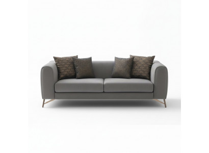 Sofa 3 Sitzer Dreisitzer 3er Couch Designersofa Polstersofa Edelstahl