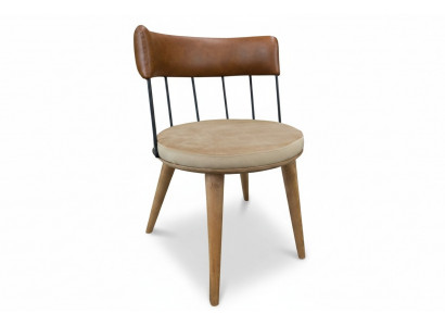 Designer Polsterstuhl Wohnzimmerstuhl Loungesessel Lehnstuhl Sessel
