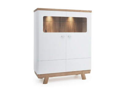 Stauraumschrank Schrank Kommodenschrank Glasdisplay Schrankvitrine
